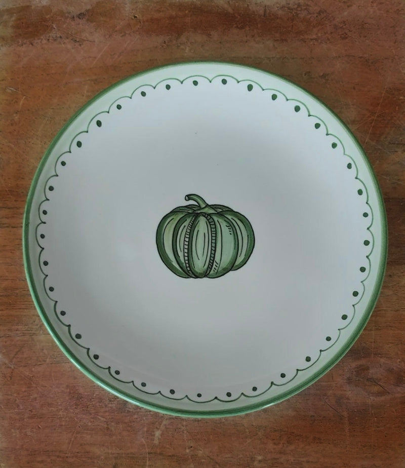Green 'Pumpkin' Plate image 0