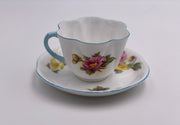 Vintage Shelley 'Begonia' Teacup & Saucer image 2