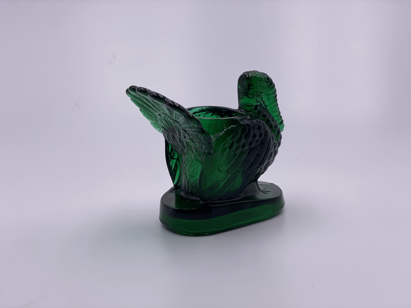 Mosser Glass 'Turkey Toothpick Holder' in 'Green' image 4