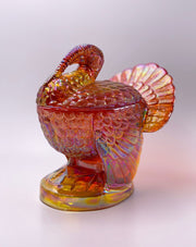 Mosser Glass 'Covered Turkey' in 'Marigold' image 0