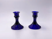 Vintage 'Candlesticks' in 'Cobalt Blue' (Set of Two) image 0