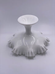 Vintage 'Silver Crest' Ruffled Pedestal (Large) image 2