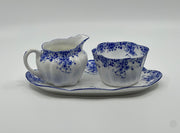 Vintage Shelley 'Dainty Blue' Cream & Sugar Set image 0
