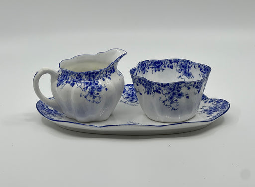 Vintage Shelley 'Dainty Blue' Cream & Sugar Set image 0
