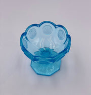 Vintage 'Fostoria Coin' Bowl in Light Blue image 1