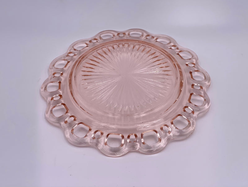 Vintage 'Old Colony' Luncheon Plate in 'Pink' image 1