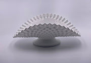 Vintage 'Hobnail' Banana Bowl in 'Milk White' image 0