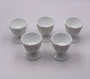 Vintage 'Paneled Grape' Parfait Cup in 'Milk Glass' image 3