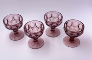 Vintage 'Provincial' Champagne Coupe in 'Amethyst' image 2