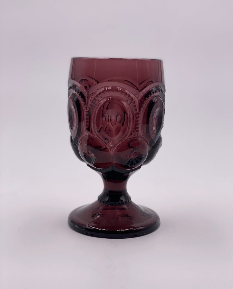 Vintage 'Moon & Stars' Amethyst Goblet image 1