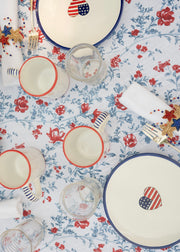 'Patriotic Blue Heart' Plate image 2