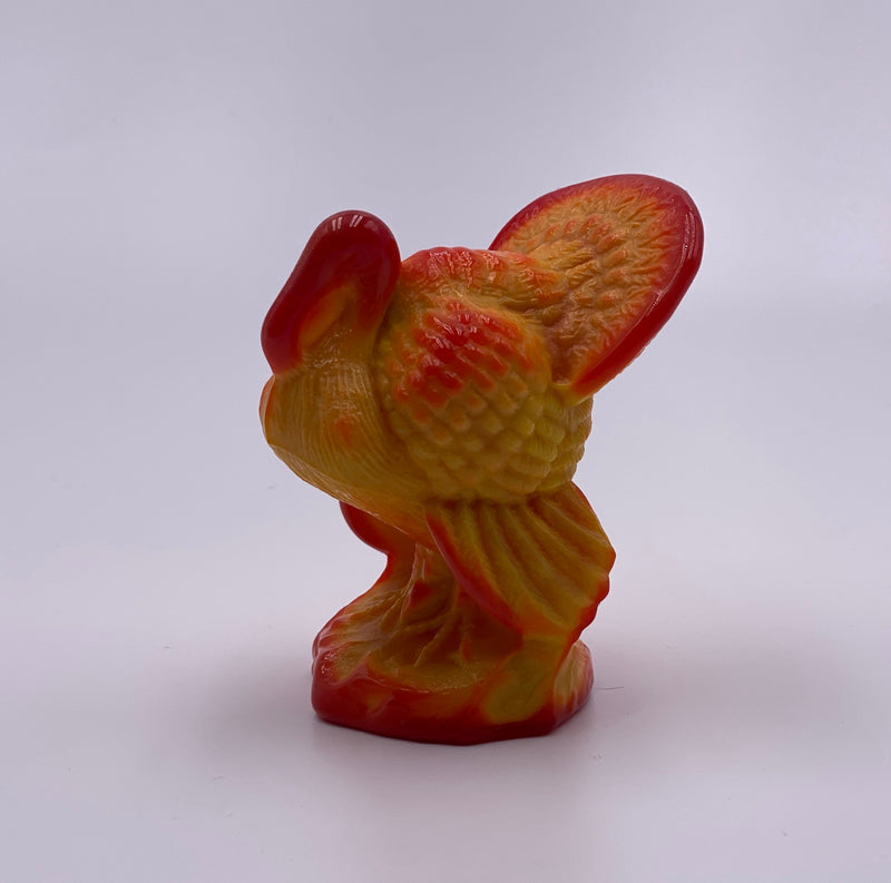 Mosser Glass 'Turkey Figurine' in 'Pumpkin Pie' image 0