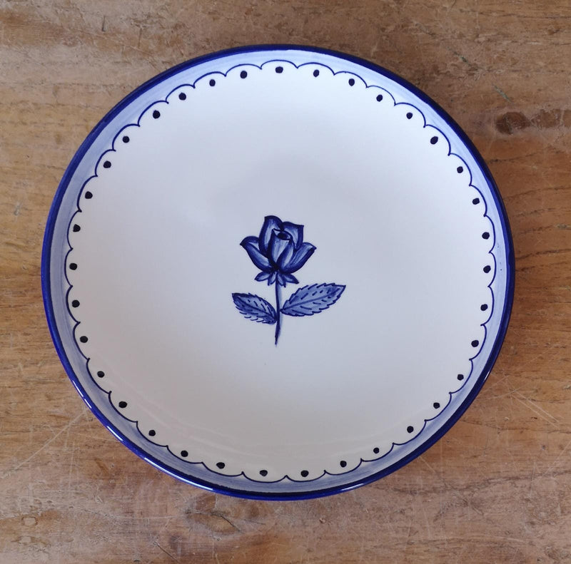 Blue 'Rosette' Plate image 0