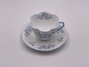 Vintage Shelley 'Blue Rock' Teacup & Saucer image 0