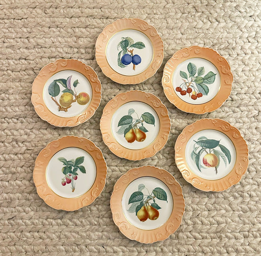 Vintage Mottahedeh 'Summer Fruits' Plates (Set of 8) image 0