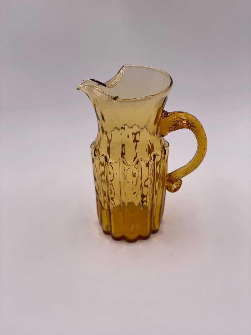 Vintage Glassware Trio in 'Amber' (Set of three) image 2