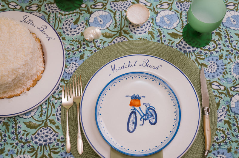 Set of (6) 'Nantucket Beach' Bistro Plates (11 inch) image 3