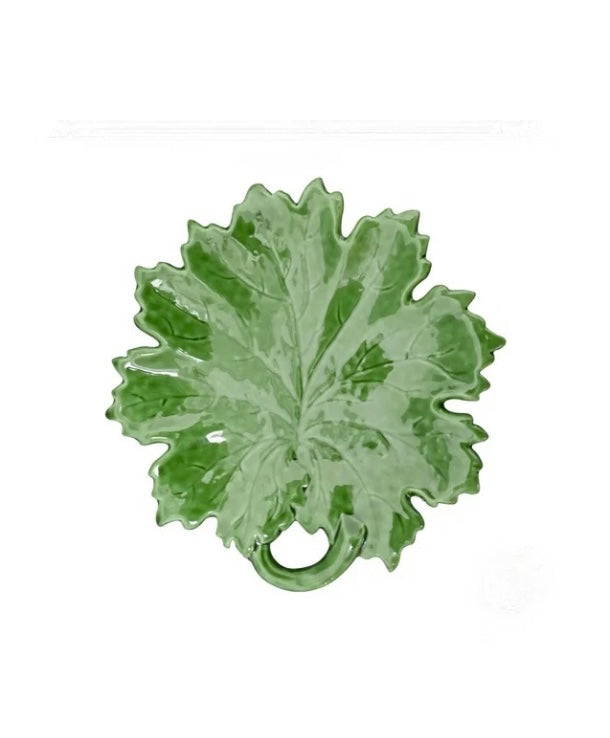 'Vine Leaf' Plate in Green image 0