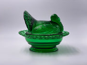 Mosser Glass 'Turkey on Basket' in 'Green' image 2