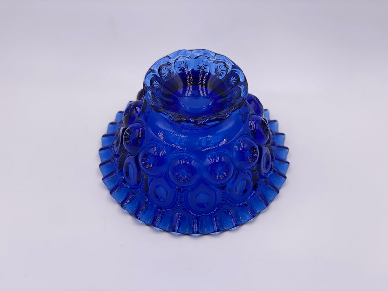 Vintage 'Moon & Stars' Footed Bowl in 'Cobalt' image 3