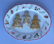 'Cardinal' Oval Scalloped Platter image 1