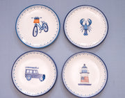 Boxed Set of (4) 'Nantucket' Plates image 1