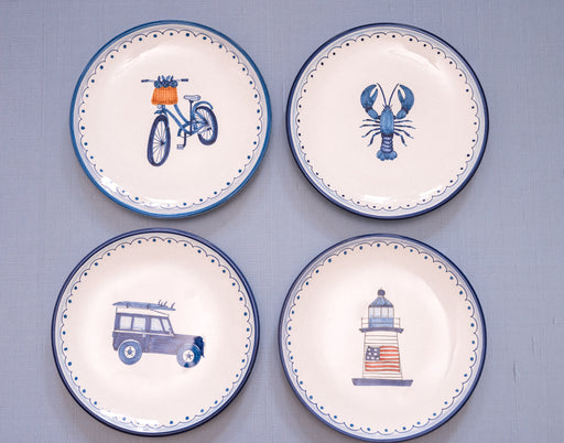 Boxed Set of (4) 'Nantucket' Plates image 1