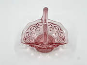 Vintage ‘Moon & Stars’ Basket in ‘Pink’  image 0