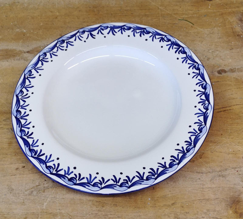 Blue 'Baroque' Dinner Plate (11 inch) image 0