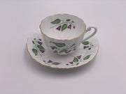 Vintage Shelley 'Campanula' Teacup & Saucer image 1