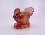Mosser Glass 'Turkey Toothpick Holder' in 'Rose Gold Carnival' image 0