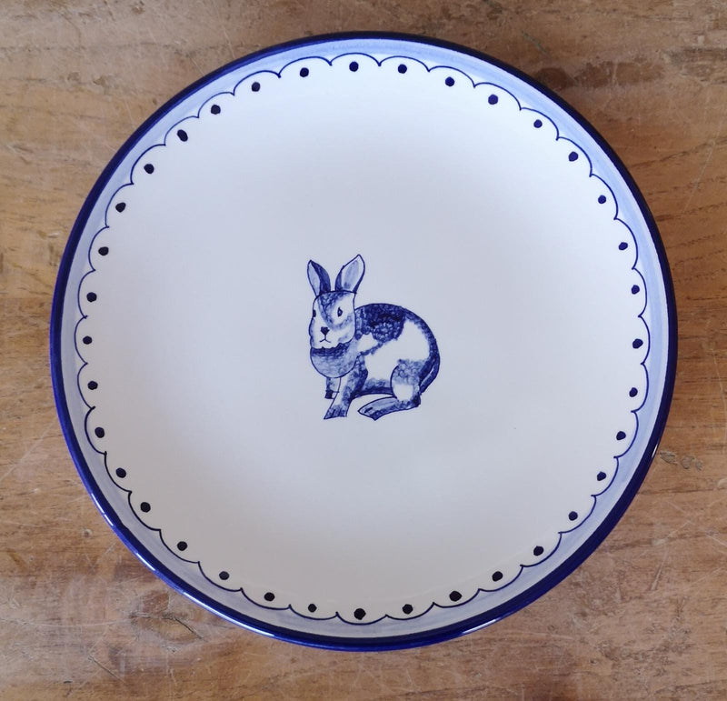 Blue 'Bunny' Plate image 0