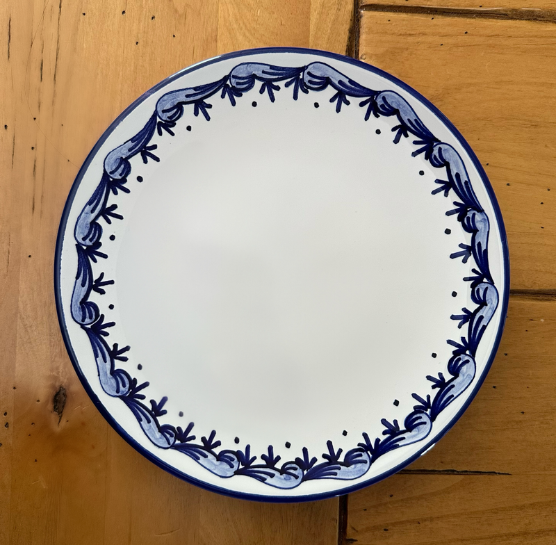 Blue 'Baroque' Plate image 0