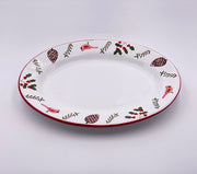 'Cardinal' Oval Plate (Individual) image 0