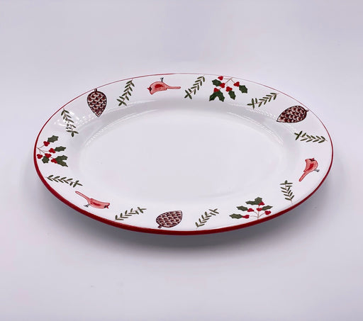 'Cardinal' Oval Plate (Individual) image 0