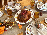 'Turkey' Oval Scalloped Platter image 3