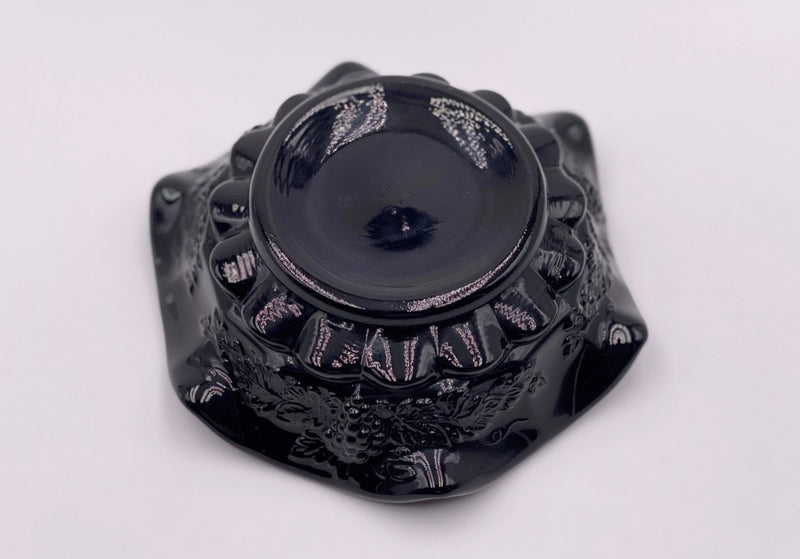 Vintage 'Paneled Grape' Bowl in 'Black' image 2