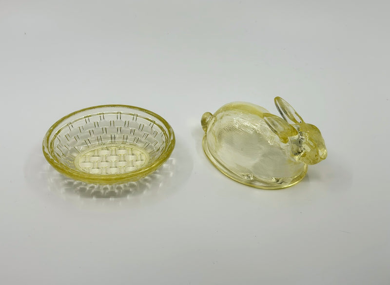 Vintage 'Westmoreland' Bunny on Nest in 'Yellow' image 2