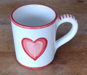 Boxed Set of (4) 'Heart' Mugs image 0