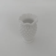 Vintage 'Fenton' Hobnail Milk Glass Bud Vase image 3