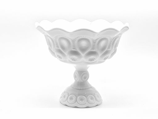 Vintage 'Moon & Stars' Compote in 'Milk White' image 0