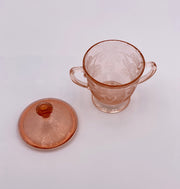 Vintage 'Cherry Blossom' Sugar Bowl in 'Pink' image 2