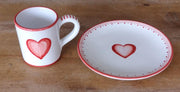 Boxed Set of (4) 'Heart' Mugs image 4