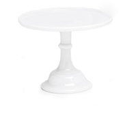 Mosser Glass 10" Cake Stand in 'Milk White' image 0