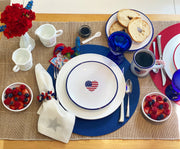 'Patriotic Blue Heart' Mug (10 oz) image 1