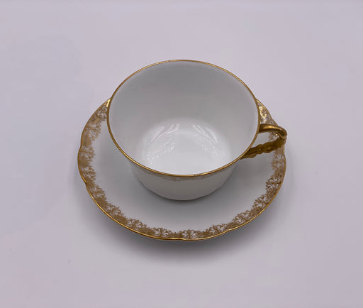 Vintage 'D & Co.' L. Bernardaud Teacup & Saucer image 1