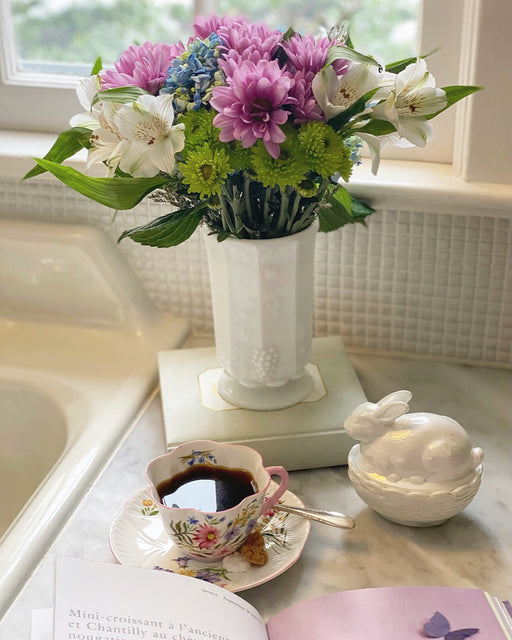 Vintage Shelley 'Wild Flowers' Teacup & Saucer image 1