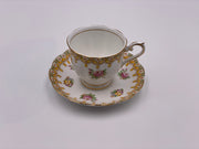 Vintage Royal Albert 'Torquay' Teacup & Saucer image 1