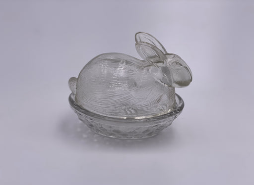 Vintage 'Bunny' Candy Dish in 'Clear' image 0