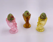 Vintage 'Bunny' Egg Cup in 'Amethyst' image 1